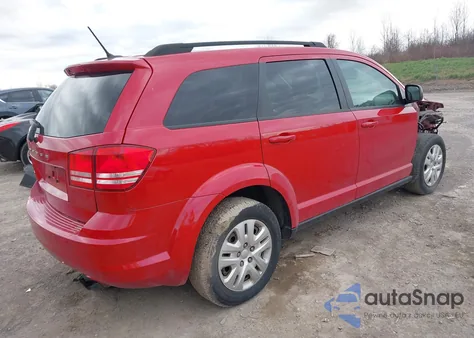 2018 Dodge Journey Se из США, поврежденный, VIN 3C4PDCAB6JT184451